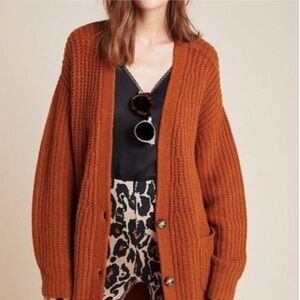 ANTHROPOLOGIE Ursa Cardigan XS